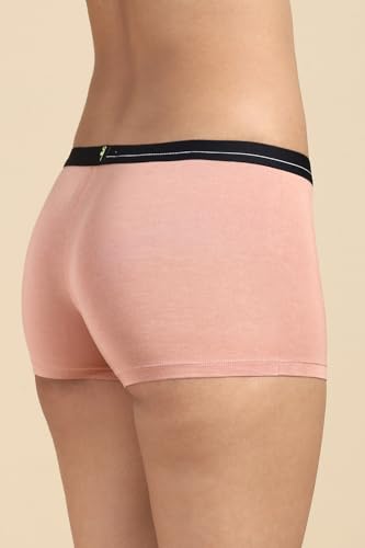 Image of &Circus Women's Puresoft Beechwood Modal Boyshorts | Innerwear for Women Seamless Underwear for Women Brief Boxer for Women