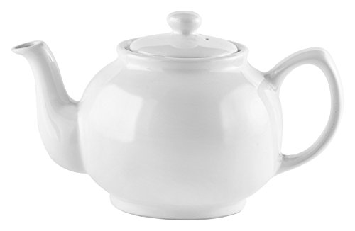 Price & Kensington White 6cup Teapot