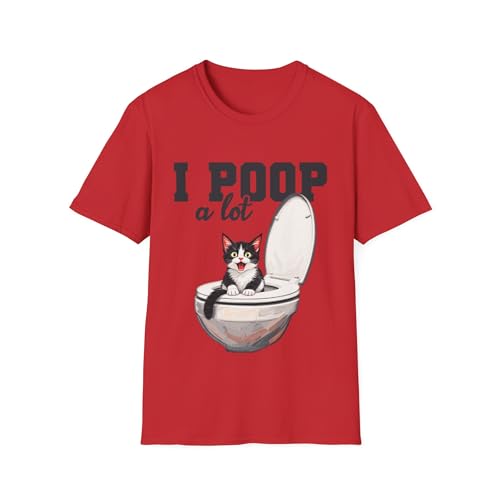 T-shirt I Poop A Lot, le vêtement audacieux et drôle