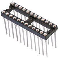 123-13-324-41-001000 DIP SOCKET, 24POS, THROUGH HOLE (10 pieces)