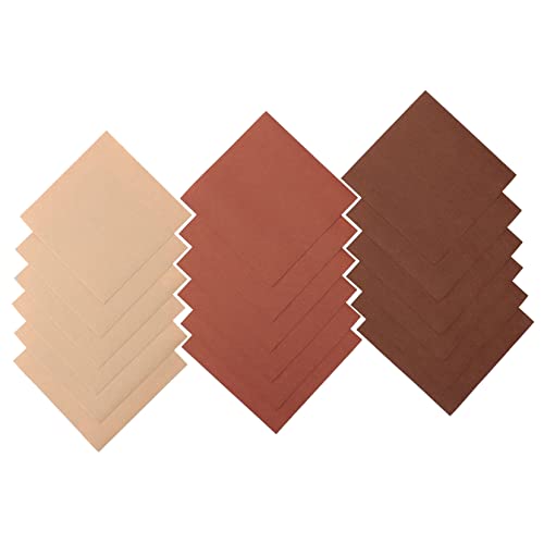 VILLCASE 18stücke DIY Handwerk Filzblätter Bunte Patchwork Nähen Bastelmaterial Für Kindergarten Schulprojekte Und Dekoration