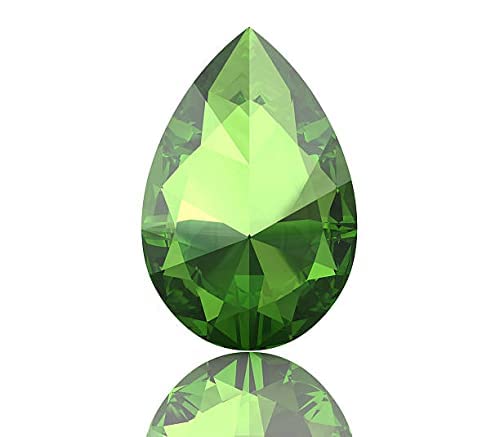 Péridot naturel de 4,20 carats pierre précieuse en vrac pour création de bijoux homme et femme