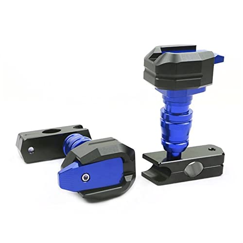 Protection CNC Kawasaki Ninja 250SL curseur de cadre bleu haute résistance