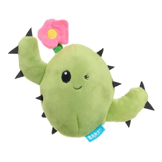Barkbox 2-in-1 Interactive Plush Puzzle Dog Toys - Squeaky Pet and Puppy Enrichment Toys for Small, Medium, and Large Dogs | Consuela The Cactus
