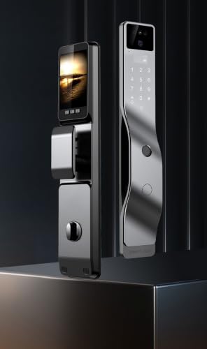 Image of Smart Digital Door Lock with Camera and Fingerprint Access