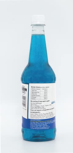 Image of RK Homemade Natural Blue Lagoon Syrup | 100% Vegan, Gluten-Free & Low Fat | Refreshing Party Drink for Picnics, Road Trips & Summer Beverages | 750ml Concentrated Syrup