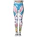 HZling Leggings Giorno di Pasqua per le Donne Stampa Pantaloni...