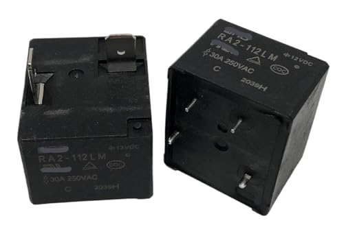Relé 4 pines RA2-112LM de alta resistencia T91-1A-12V para circuitos de alto rendimiento