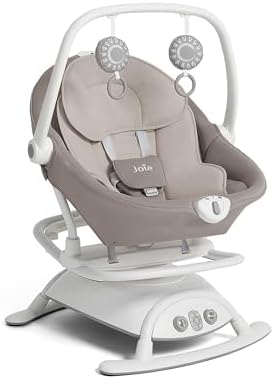 Joie Baby Cinnamon 2-in-1 Glider & Rocker, Multi-Motion Baby Swing