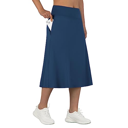 Image of ANIVIVO Skirted Legging for Women, Yoga Legging with Skirts &Women Tennis Leggings Clothes Pockets