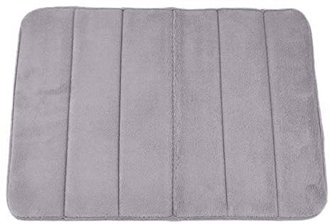 Tapis de bain en mousse à mémoire de forme ultra absorbant pour douche et cuisine