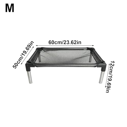 Cama elevada para perros exterior lavable tipo hamaca transpirable 5