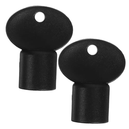 OSOLADY 2pcs Plastic Toilet Dispenser Key Commercial Toilet Dispenser Key Black Paper Dispenser Key Replacement Commercial Paper Towel Dispenser Key