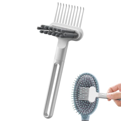 Comb Cleaner,2 en 1 peine de depilación herramienta de limpieza - Accesorio de peinado para maquillaje, uso diario, familia, salón de estar, baño, tocador, viaje y