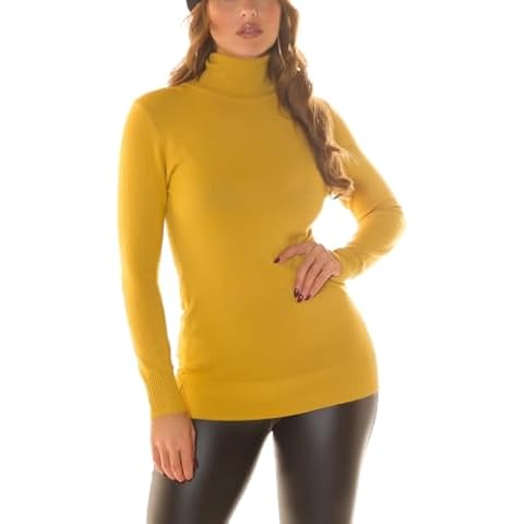 Pull basique Koucla moutarde Cover