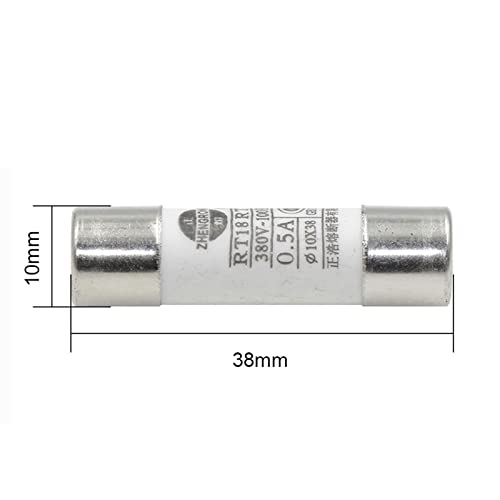 Fusible 10x38 16A 32A cartouche céramique 500V RT18 pour protection surintensité - 6