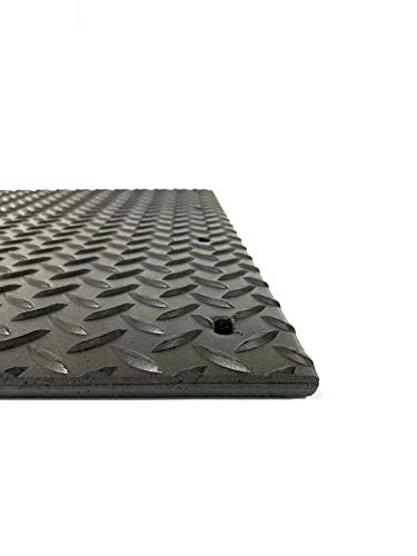 Denco Diamond Plated Extreme Duty Semi Truck Mud Flaps 24" x 30" - Set of 2