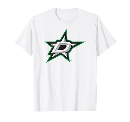 Dallas Stars Icon White Officially Licensed T-Shirt