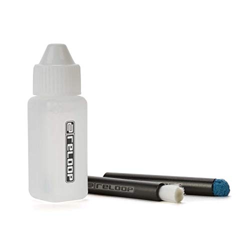 Reloop Cleaning Set For Turntable Tone Arm And Cartridge Contacts, Also Cleans Stylus And Needles, Includes Wet And Dry Brushes, 10Ml Liquid Cleaning Fluid And Storage Carry Case #TOP1