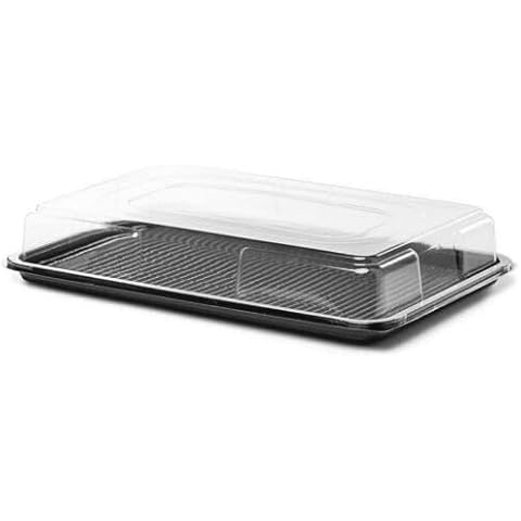 Sunrise Packaging Reusable Sandwich Trays with Lids Cover