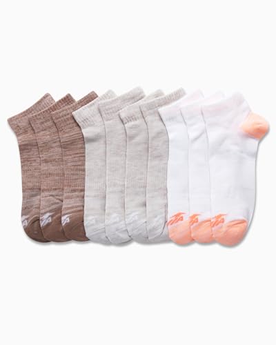 Image of Avia Womens Quarter Socks - 10 /14 Pack Soft Cushioned Moisture Wicking Quarter Cut Athletic Ankle Socks for Women (4-9)