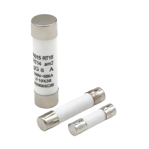 Fusible céramique 10A pour éviter les pannes de tableau électrique 500V