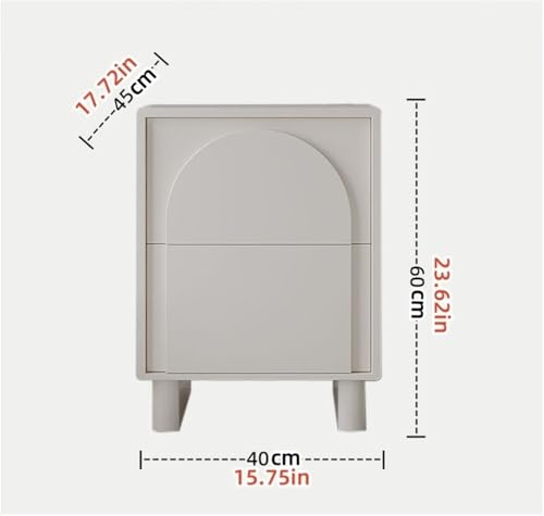 Table de chevet multifonctionnelle pour chambre à coucher et table d'appoint - 3