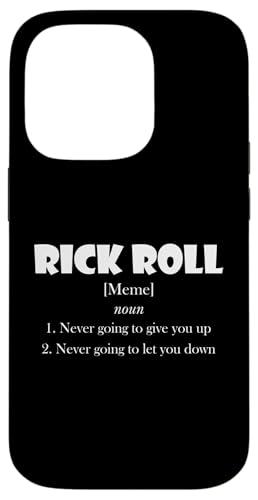Rick Roll Definition Funny Early 2000's Prank Meme Rick Roll �X�}�z�P�[�X iPhone 14 Pro �p