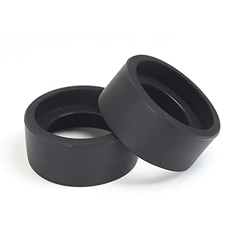Image of 2 pcs /Set 34mm Diameter Rubber Eyepiece Cover Eyeguards Eye Shields Protection Stereo Microscope Telescope Monocular Binocular (Package 2)