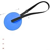 Design da appendere regolabile: dispone di una cinghia regolabile che si attacca saldamente a pali o recinzioni da calcio, consentendo una rapida installazione per l'allenamento in campi, parchi o cortili.