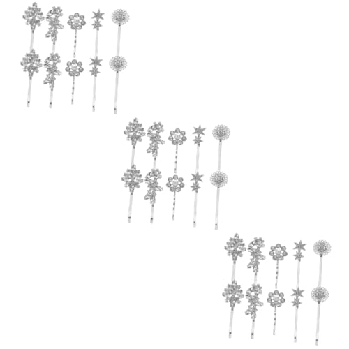 Épingles à cheveux de mariée en strass pour un mariage vintage chic