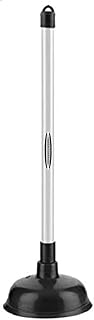 Sink Plunger and Unblocker –Toilet Plunger Unblocker Tool to Easily Clear All Blocked, Toilet Plunger & Sink Unblocker for Kitchen & Shower Drain Unblocker Bathroom 6 inch Diameter with 16 inch Handle