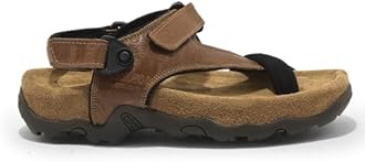 Woodland Men Camel Sandal