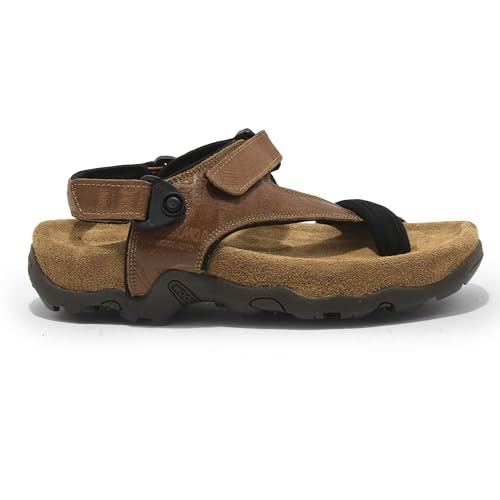 Woodland Men Camel Sandal
