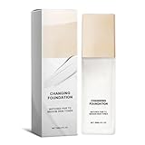 Color Changing Foundation for Mature Skin, Hydrating and Lightweight Liquid Foundations, Tone Suitable for All Skin Types (1pcs)