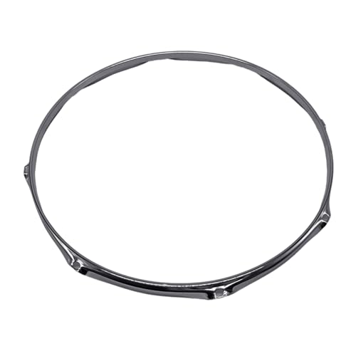 1.2mm Silver Drum Hoop Heavy Type Aluminum Alloys Rimmed for Professional Drum Kits Accessories Durability Drum Circles