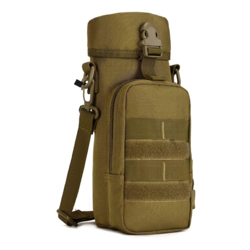 Huntvp 750ml Borsa Porta Borraccia Molle Militare Tattico Borsa Tracolla Porta Bottiglia Custodia per Borraccia Trekking Campeggio Escursionismo Ciclismo Sport