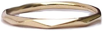 Gold Facet Ring