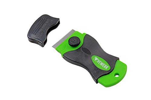 VEWERK Mini Scraper with Metal Blade - Glass Window Paint Scraper 5043