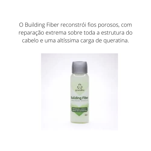 Building Fiber 35 ml O Building Fiber reconstrói fios porosos, com reparação extrema sobre toda a es