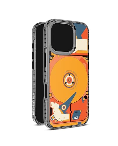 Image of DailyObjects Case for iPhone 16 Pro Compatible with Mag-Safe Wireless Charging, Stride 2.0 ScanDisk Slim Shockproof Back Cover with Inner Magnetic Ring
