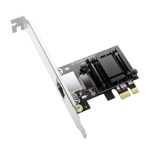 Tarjeta de red PCIe a RJ45 de 5Gbps con chipset RTL8126, adaptador Gigabit Ethernet para escritorio miniatura 3