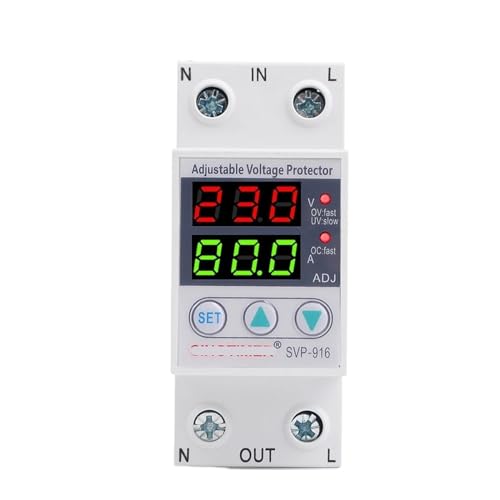 Relé protector contra sobretensión para proteger tus electrodomésticos en cortes de luz