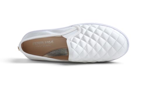 Image of FEVERSOLE Women's Casual Slip On Sneaker Comfort Quilted Loafer Flats