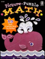 Paperback Picture-Puzzle Math: 19 Self-Correcting Activities Book