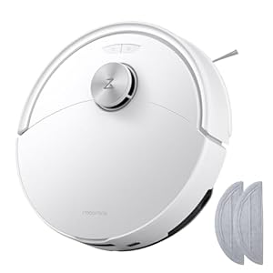 roborock Q10 S5-Set Saugroboter mit Wischfunktion, 10.000 Pa HyperForce Saugkraft, Dual Anti-Tangle System, Auto Lifting Mopping, Ideal für Tierhaare&Teppiche&Hartböden (Weiß)