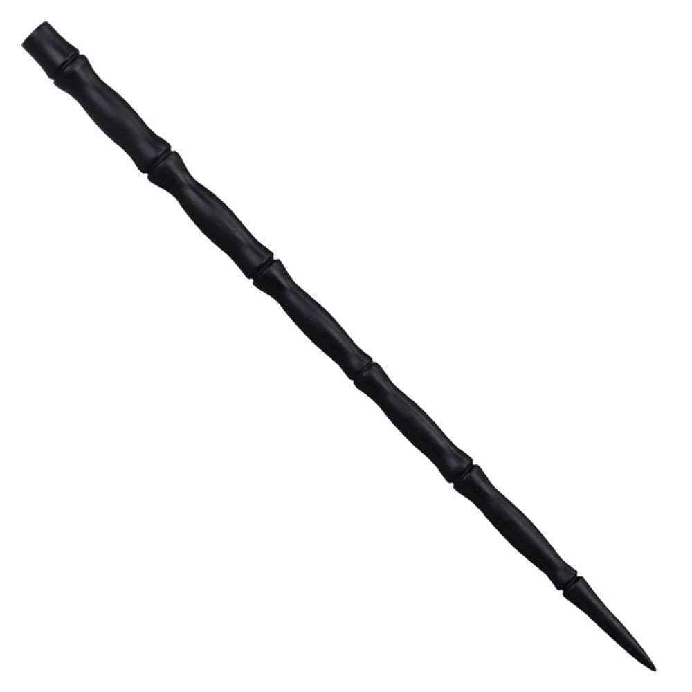 qbodp Black Wooden Hair Sticks for Buns Bamboo Shape Hair Chopsticks Simple Hair Pins Stick Traditional Classical Chopsticks Hair Accessories for Women Thick Hair