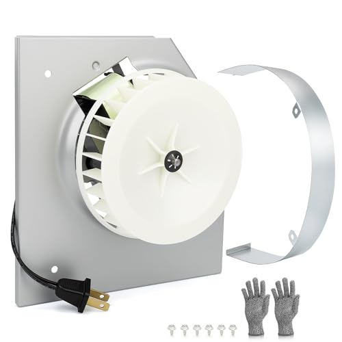 S97017646 Replacement Bathroom Exhaust Fan Motor S99080592 with Blower Wheel - Compatible with Models 9965, 9905, 605P, 665F, 665P, 665RF, 665SP, 665RP, 668P, 605RP, 668RP – 70 CFM Quiet and Powerful