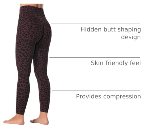 Image of Sunzel Sunzfly Invisible Butt Scrunch Workout Leggings for Women, Butt Lifting High Waisted Gym Yoga Pants with Tummy Control
