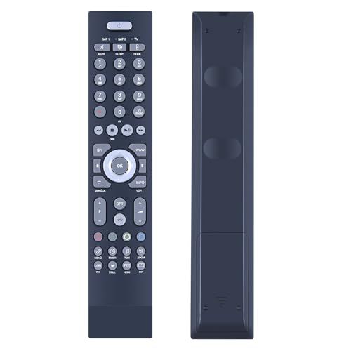 TCNOUMT Ersatzfernbedienung für TechniSat Receiver Kompatibel mit ISIO-Digitalreceivern und ISIO-TV-Geräten von TechniSat